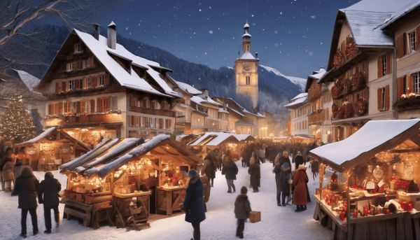 Venez vivre la magie des marchés de Noël en Haute-Savoie